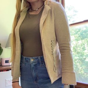 Tan Cardigan/Jacket